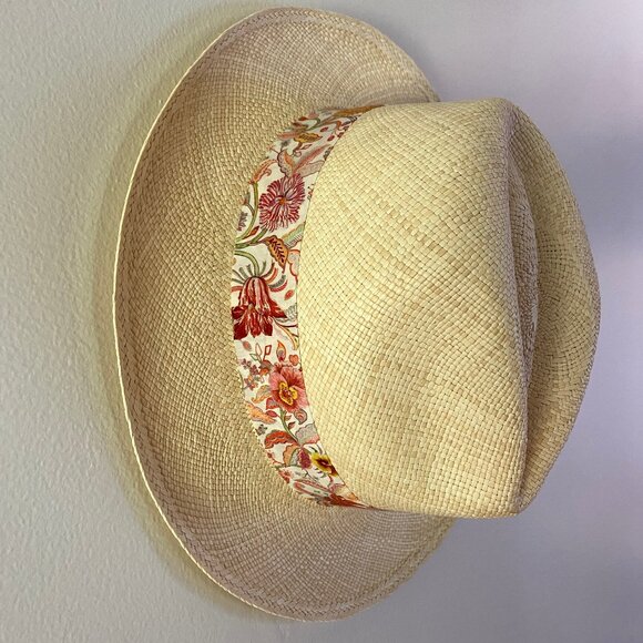 J.Crew, Liberty of London Panama Hat, Size S-M, NWT. main image 4